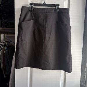 Nine West Stretch Black Skirt Size 10